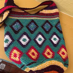 Woven Oaxacan bag